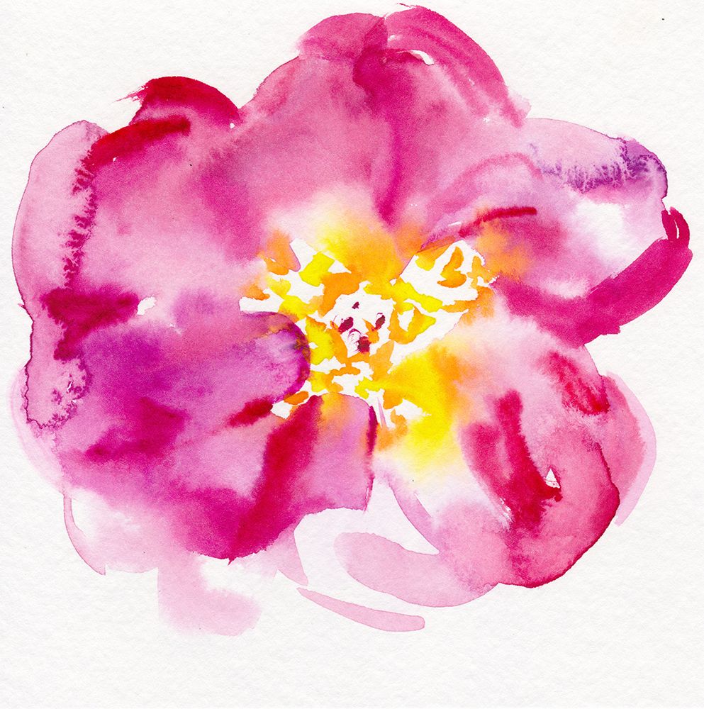 Abstract Peony art print by Christine Lindstrom for $57.95 CAD