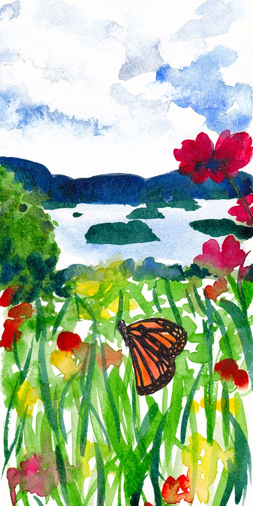 Adirondacks art print by Christine Lindstrom for $57.95 CAD