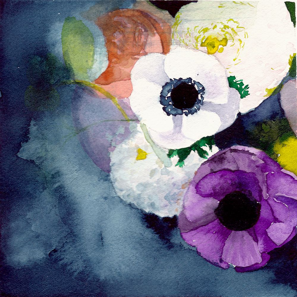 Anemones art print by Christine Lindstrom for $57.95 CAD