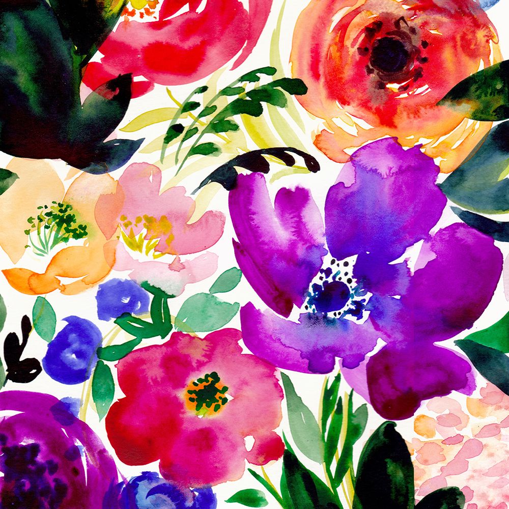 Bloom Ii Square art print by Christine Lindstrom for $57.95 CAD