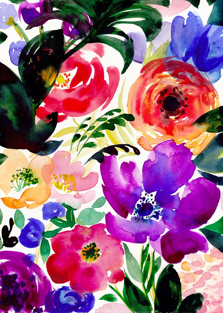 Bloom Ii art print by Christine Lindstrom for $57.95 CAD