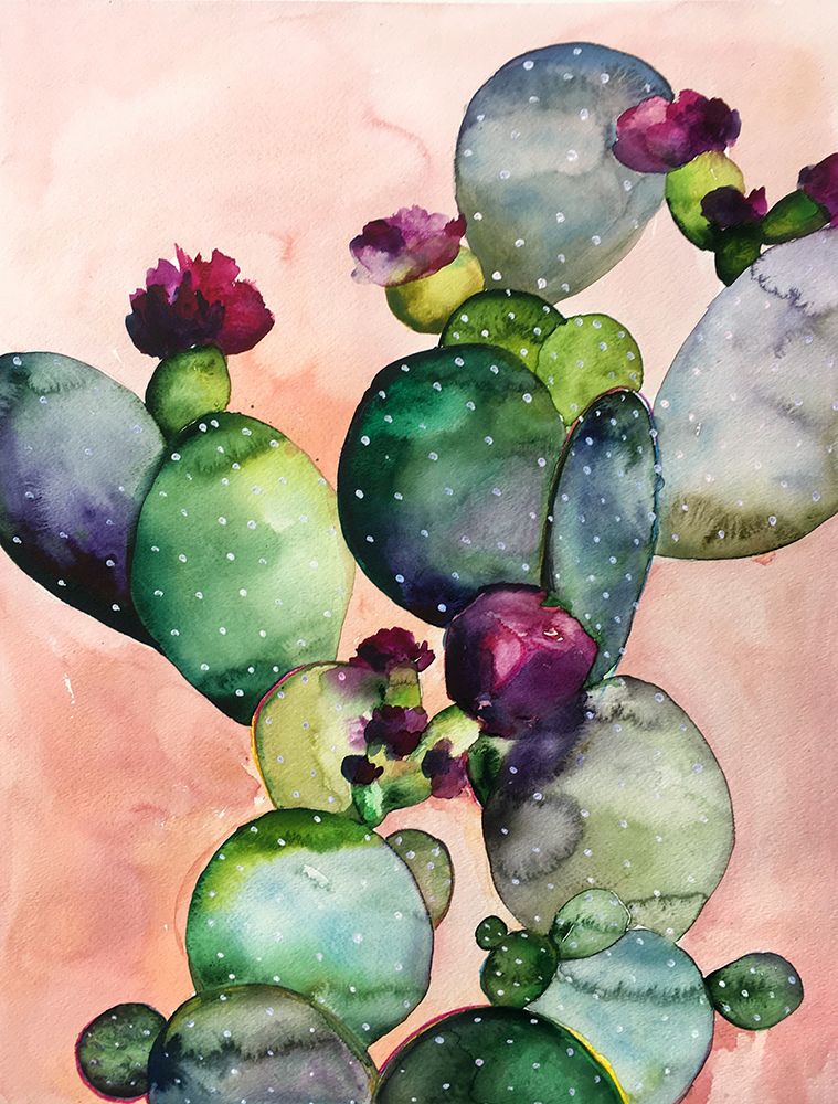 Desert Rose Ii art print by Christine Lindstrom for $57.95 CAD