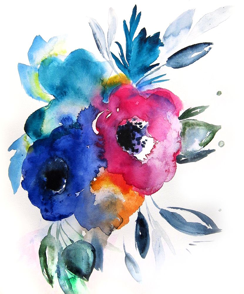 Floralno9 art print by Christine Lindstrom for $57.95 CAD