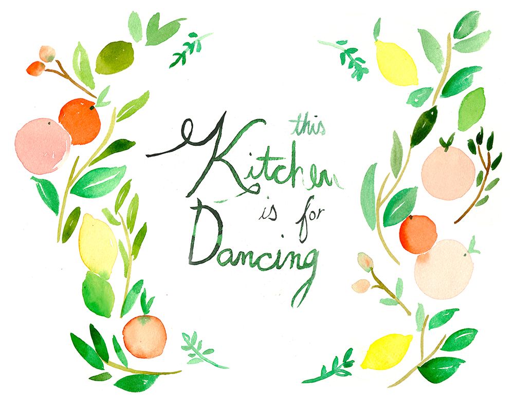 Kitchendancing art print by Christine Lindstrom for $57.95 CAD