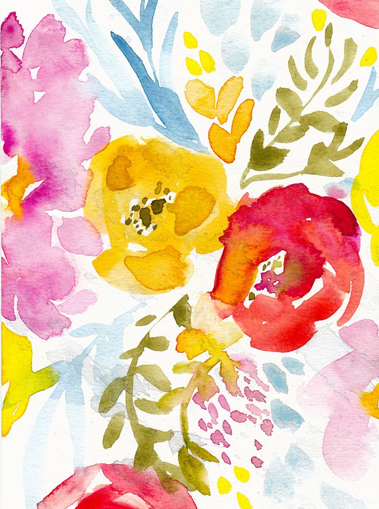 May Floral art print by Christine Lindstrom for $57.95 CAD