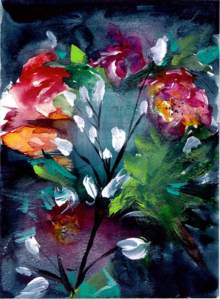 Night Garden Iii art print by Christine Lindstrom for $57.95 CAD