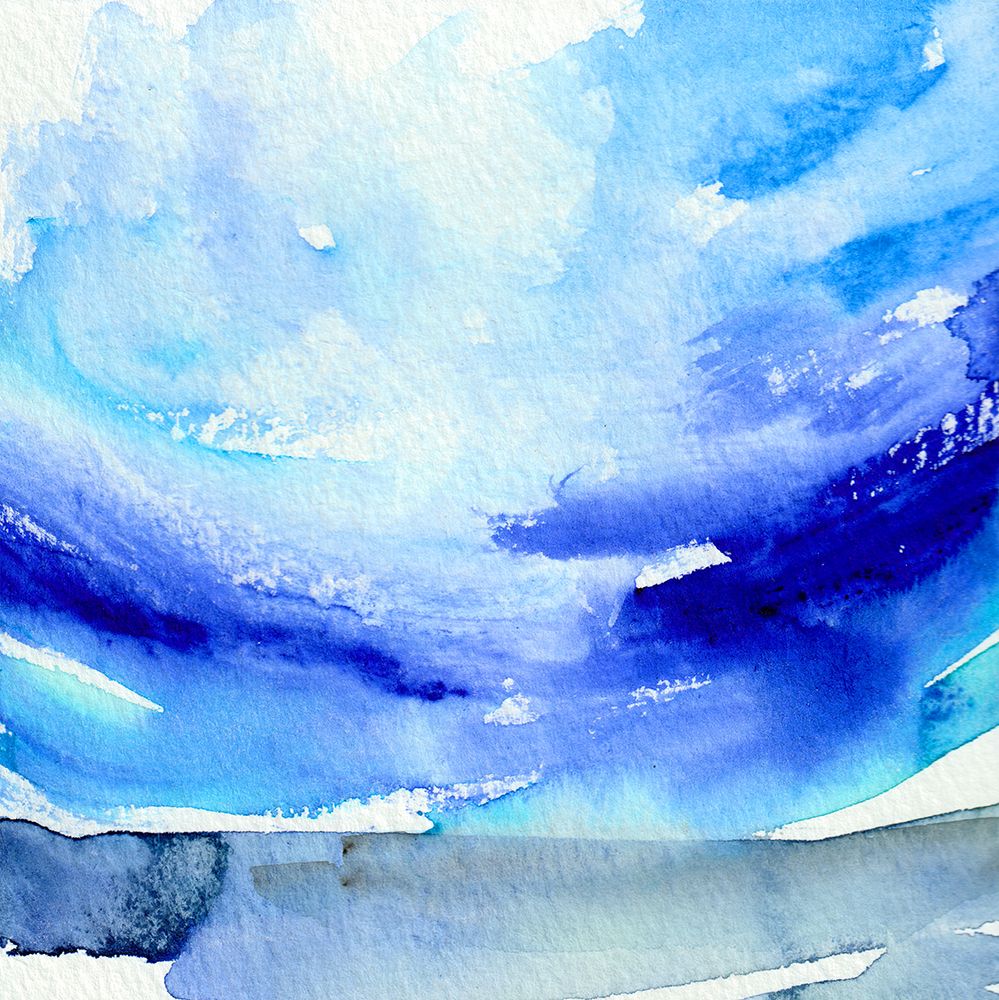 Oceanscape I art print by Christine Lindstrom for $57.95 CAD