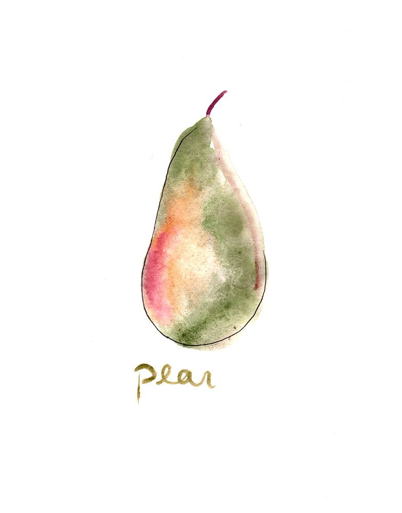 Pear1 art print by Christine Lindstrom for $57.95 CAD