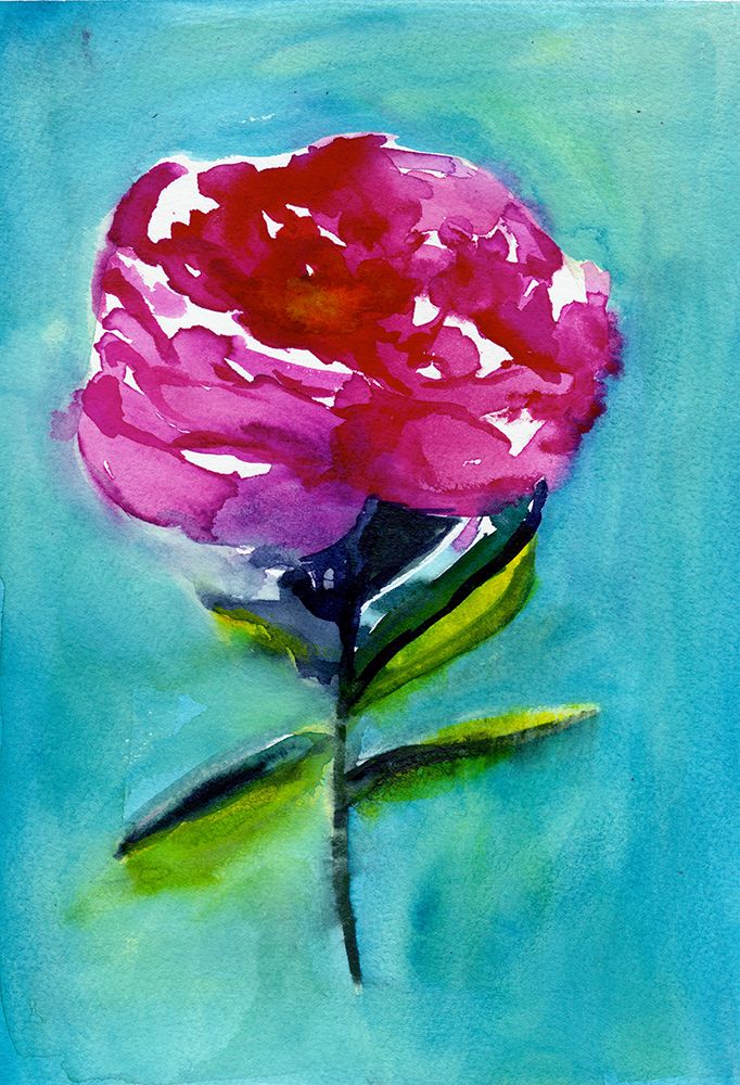 Peony art print by Christine Lindstrom for $57.95 CAD