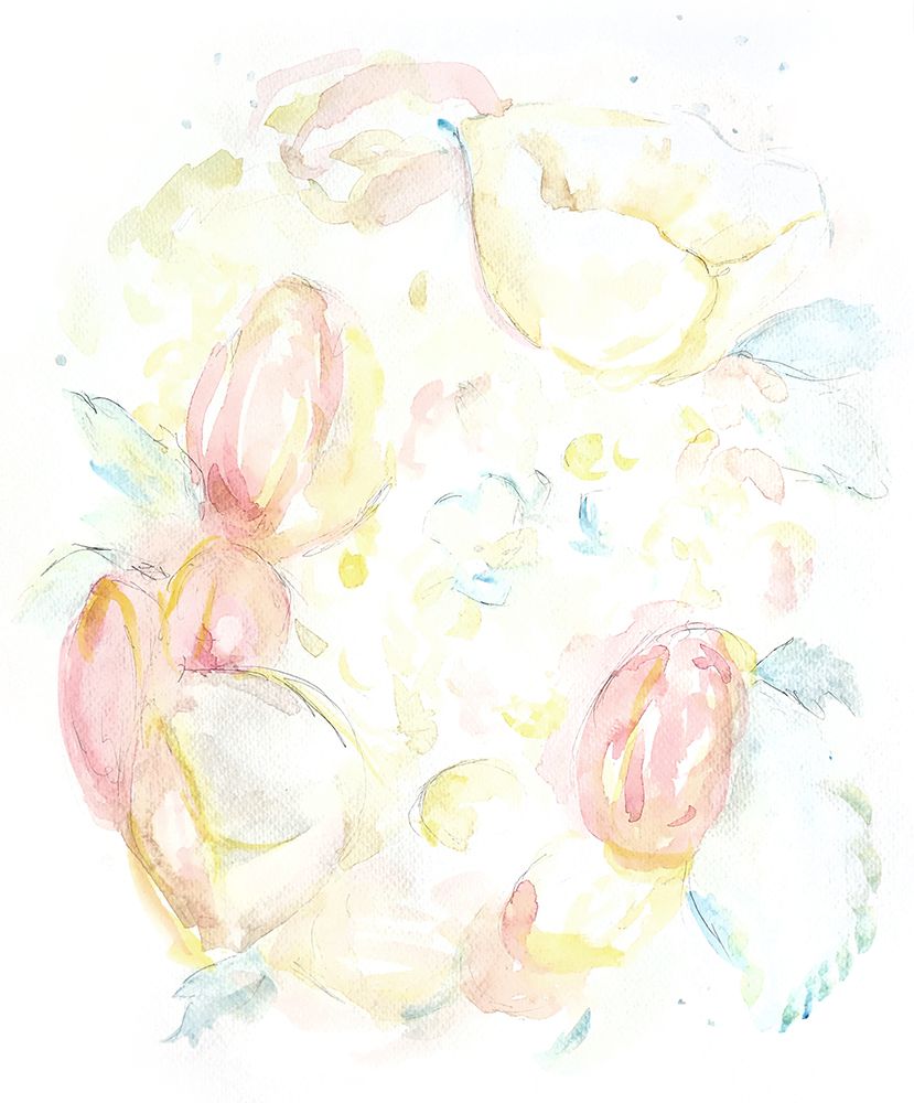 Pink and Yellow Bouquet art print by Christine Lindstrom for $57.95 CAD