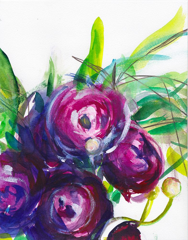 Ranunculus Small art print by Christine Lindstrom for $57.95 CAD