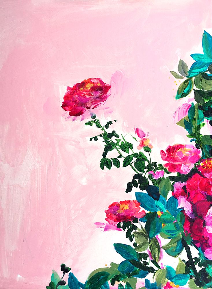 Rose Garden I art print by Christine Lindstrom for $57.95 CAD