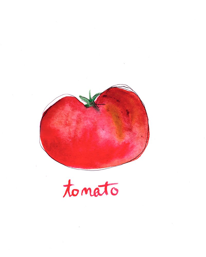 Tomato1 art print by Christine Lindstrom for $57.95 CAD