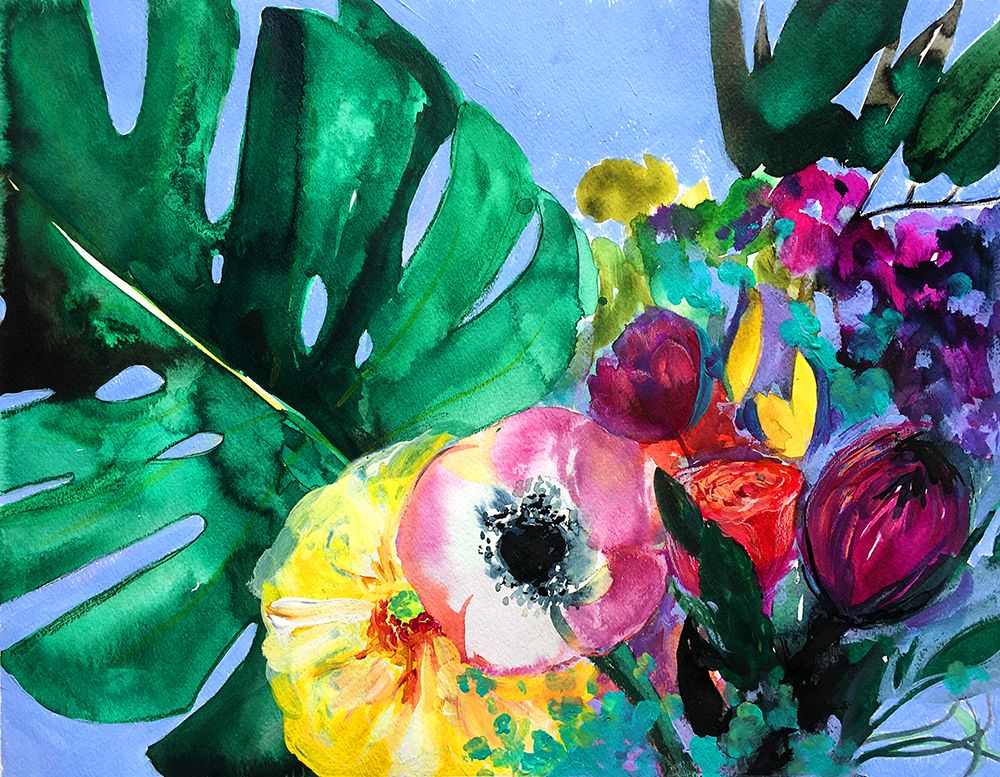 Tropica Ii art print by Christine Lindstrom for $57.95 CAD