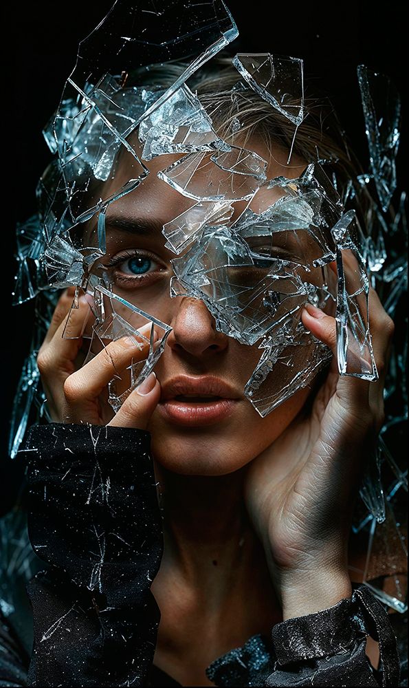 Shattered II art print by DDiArte for $57.95 CAD