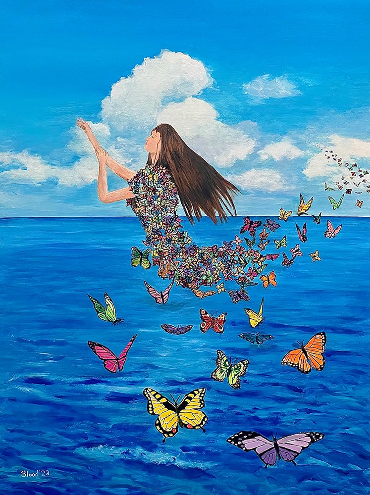 Butterfly Dreams art print by Tom Blood for $57.95 CAD