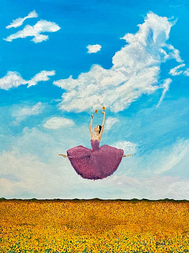 Leap Into Spring art print by Tom Blood for $57.95 CAD