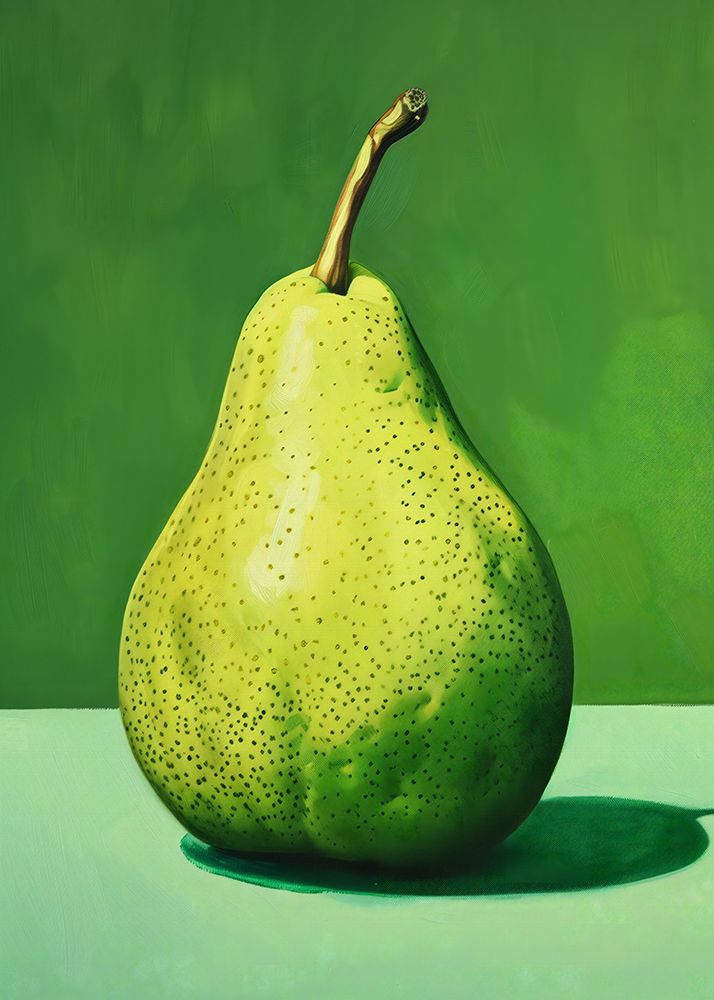 Green Pear art print by Andreas Magnusson for $57.95 CAD