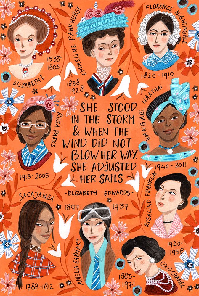 International Womens Day art print by Caroline Bonne Muller for $57.95 CAD