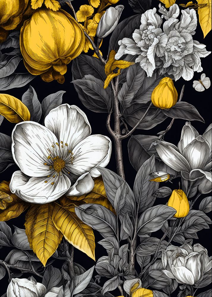Botanical Fusion 4 art print by Justyna Jaszke for $57.95 CAD