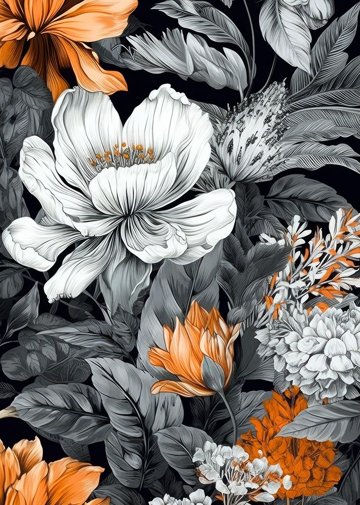 Botanical Fusion 5 art print by Justyna Jaszke for $57.95 CAD