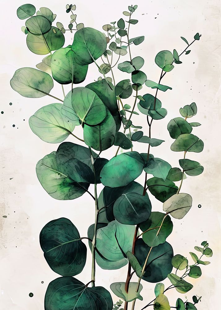 Nature 6 leaves art print by Justyna Jaszke for $57.95 CAD