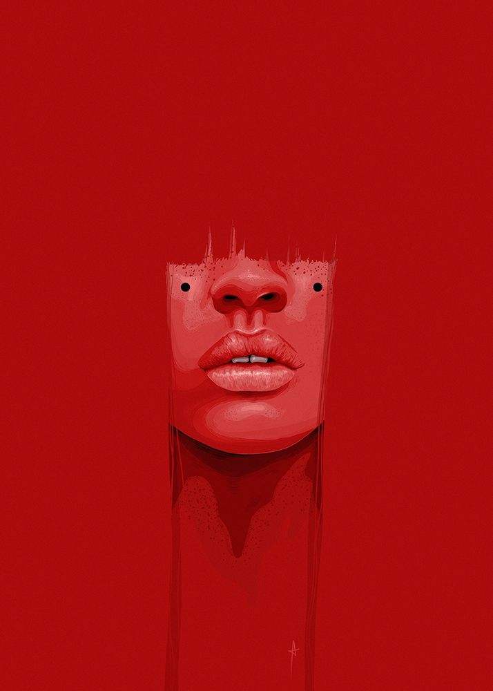 Rouge art print by Ana Ariane for $57.95 CAD
