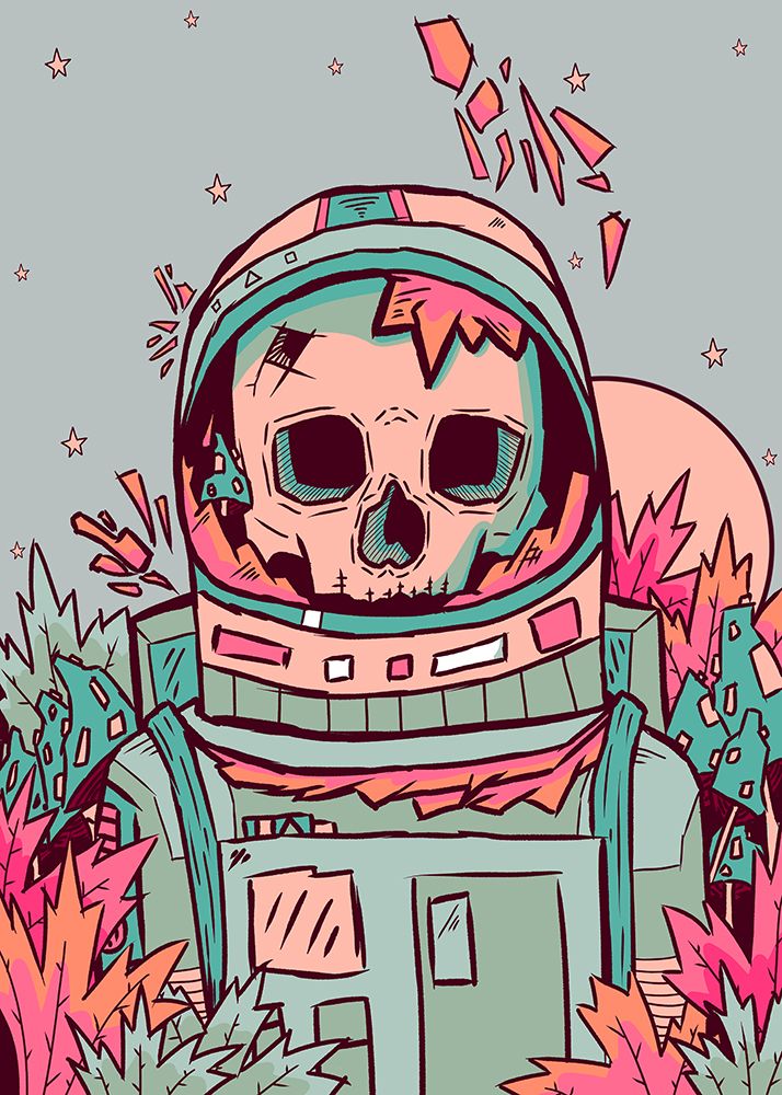 Forgotten Astronaut art print by Stephen Wade for $57.95 CAD