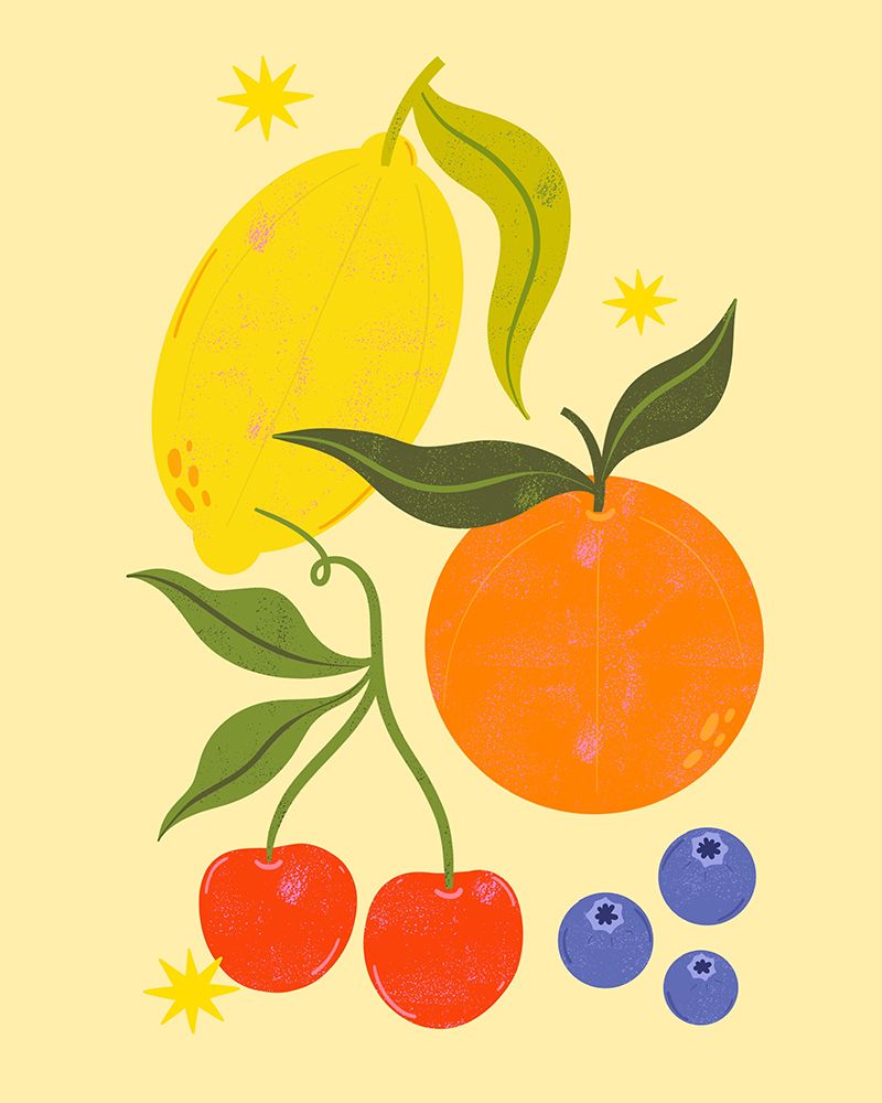 Fruit Medley art print by Melissa Donne for $57.95 CAD