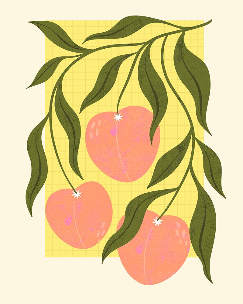 Peaches art print by Melissa Donne for $57.95 CAD