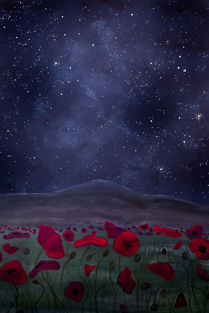 The Poppyfield art print by Emelie Marie for $57.95 CAD