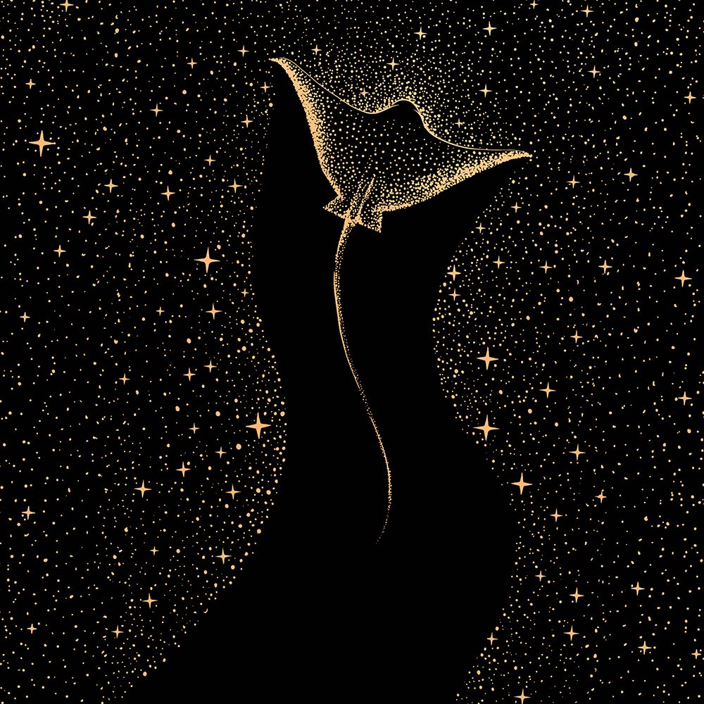 Star Collector Dark Gold art print by Aliraza Cakir for $57.95 CAD