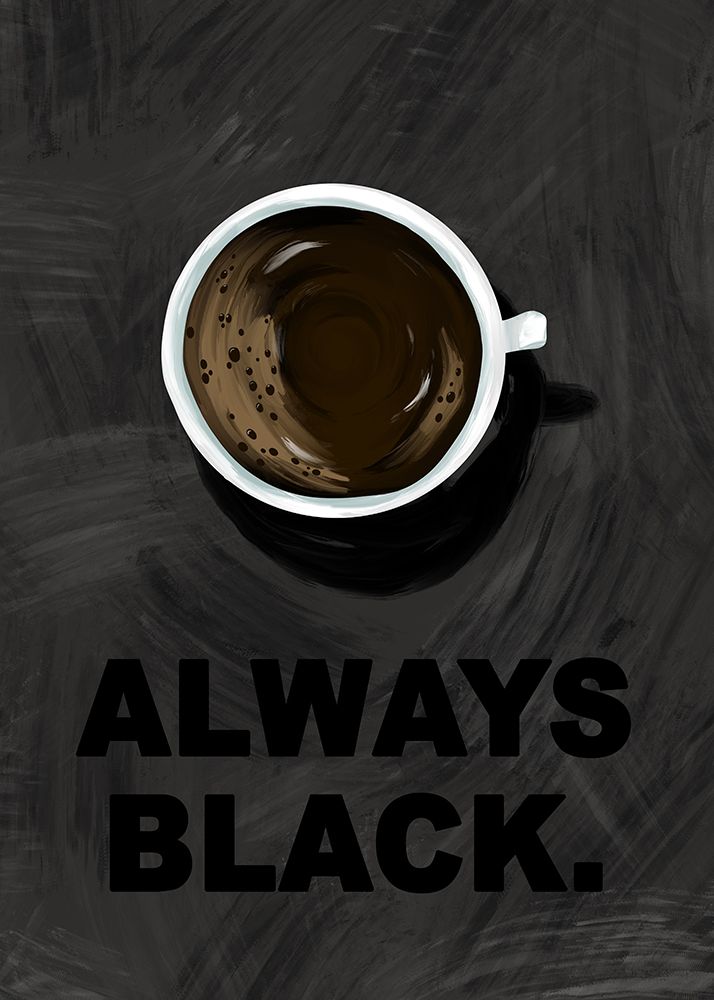 Black Coffee art print by Emelie Marie for $57.95 CAD