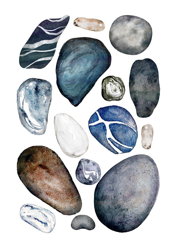 Stones art print by Emelie Marie for $57.95 CAD