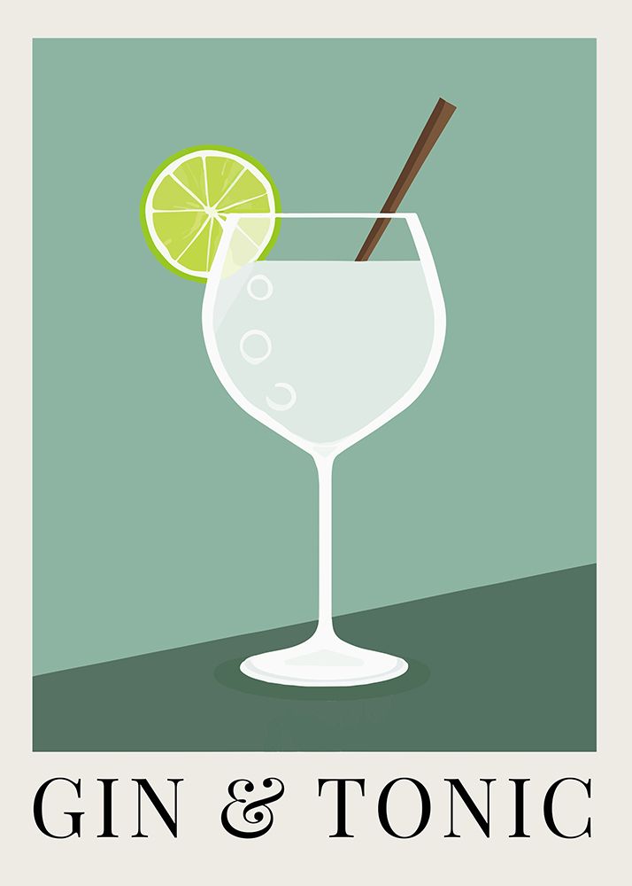 Gin a Tonic art print by Andreas Magnusson for $57.95 CAD