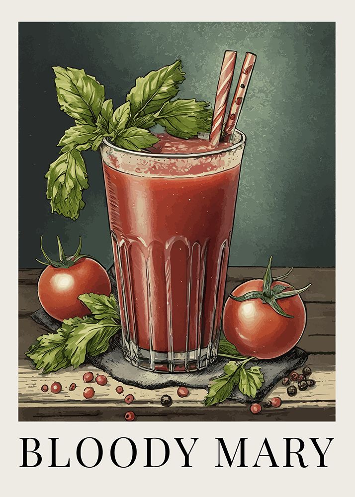 Bloody Mary art print by Andreas Magnusson for $57.95 CAD