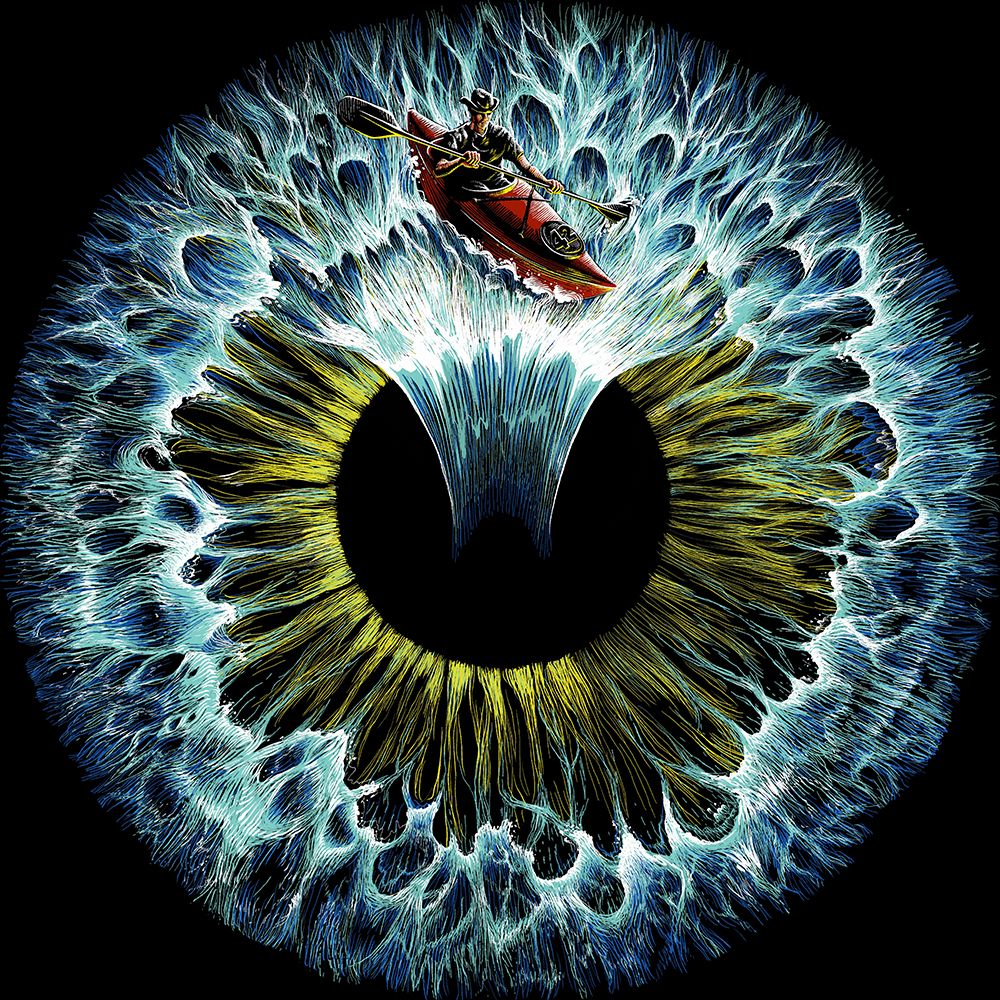 Lost In Your Eye Aquatic art print by Aliraza Cakir for $57.95 CAD