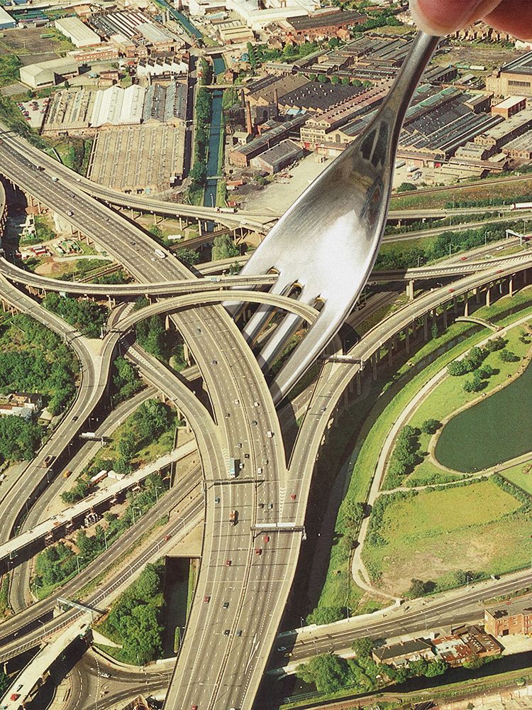 Spaghetti Junction art print by Vertigo Artography for $57.95 CAD