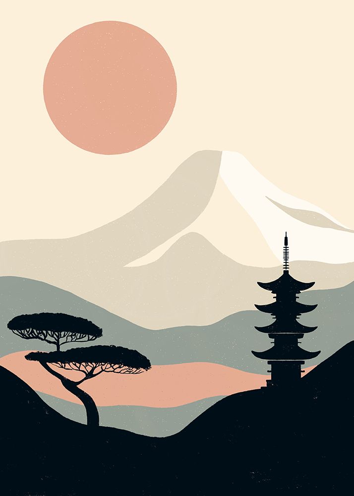 Japanese Vibes 03 art print by Katarzyna Siorowska for $57.95 CAD