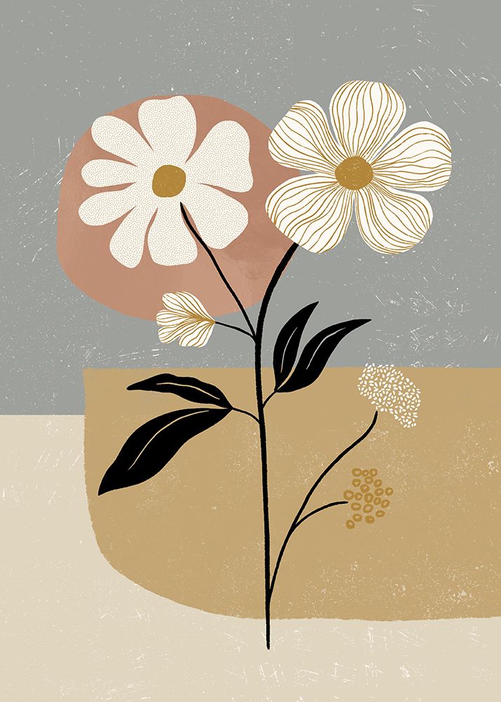 Minimalist Flowers 02 art print by Katarzyna Siorowska for $57.95 CAD