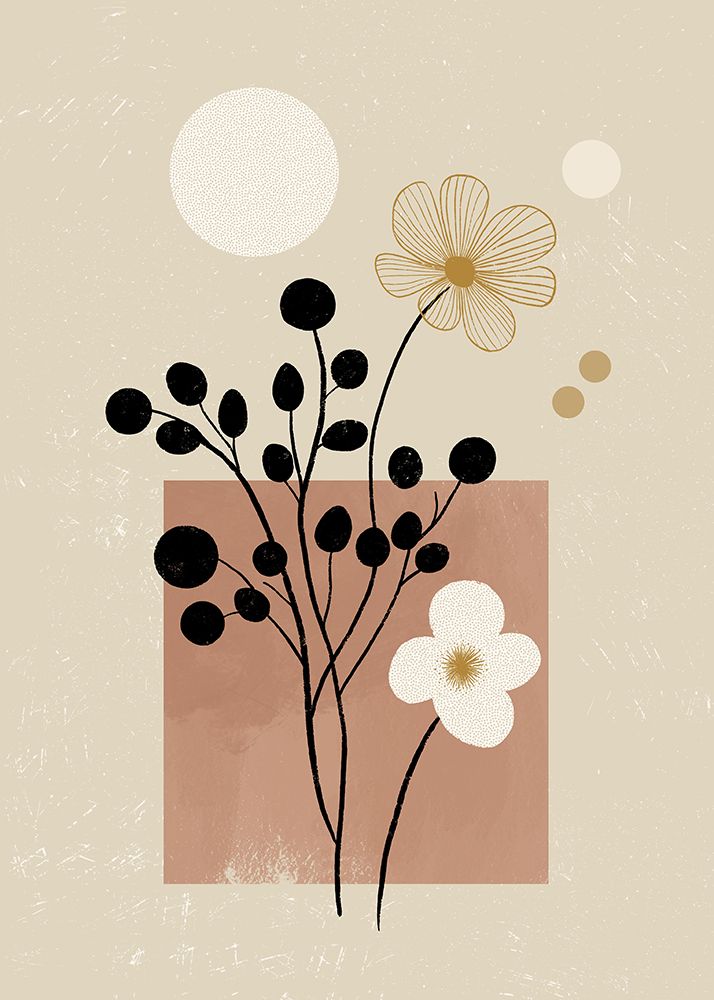 Minimalist Flowers 01 art print by Katarzyna Siorowska for $57.95 CAD