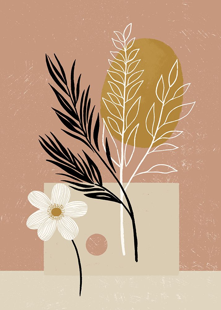 Minimalist Flowers 03 art print by Katarzyna Siorowska for $57.95 CAD