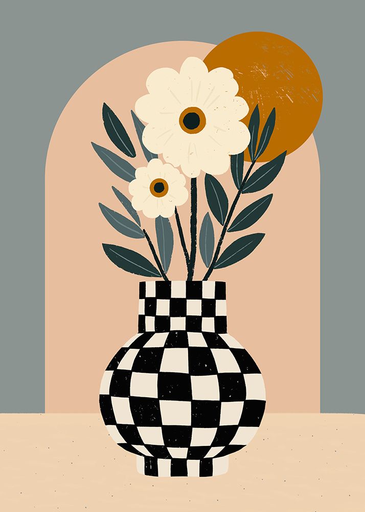 Whimsical Vases 01 art print by Katarzyna Siorowska for $57.95 CAD