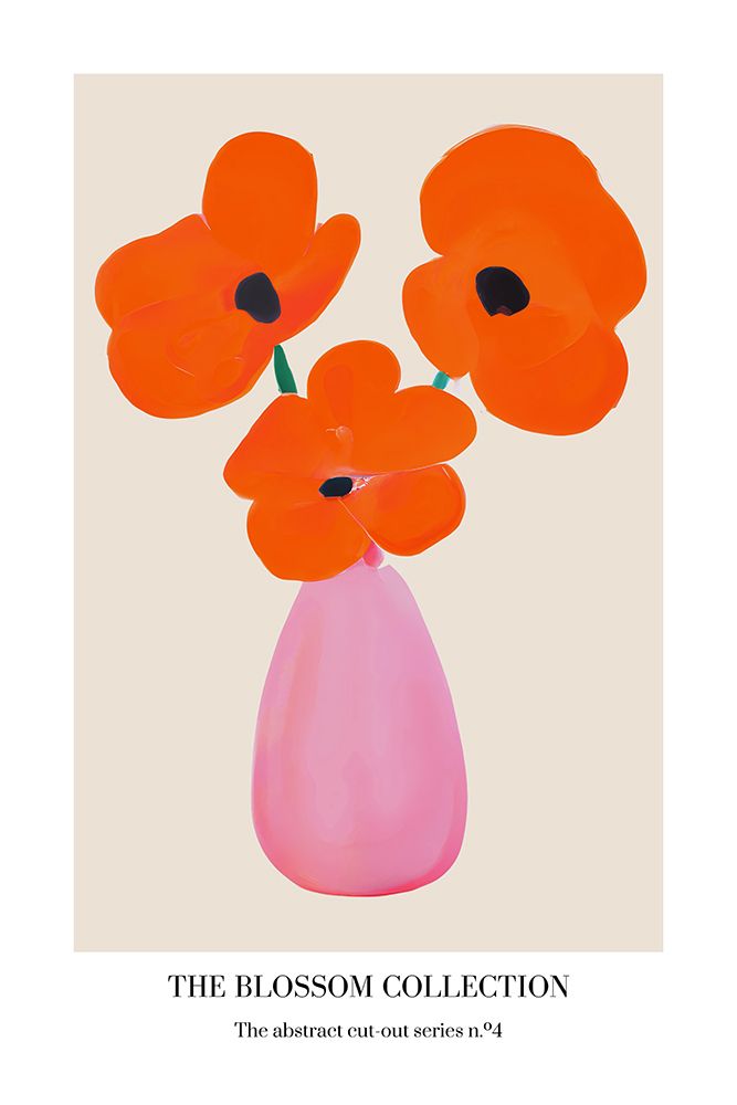 the Blossom Collection Nr. 4 art print by Merel Takken for $57.95 CAD