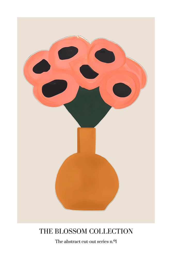 The Blossom Collection Nr. 1 art print by Merel Takken for $57.95 CAD