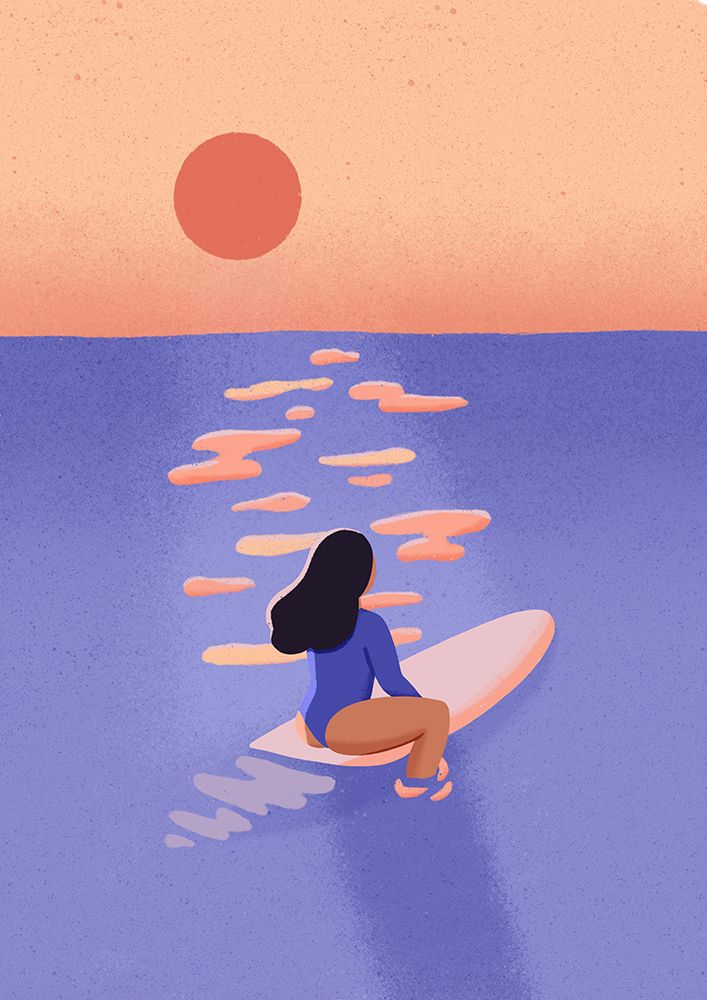 Surf Aurore Leprivey.png art print by Aurore Leprivey for $57.95 CAD