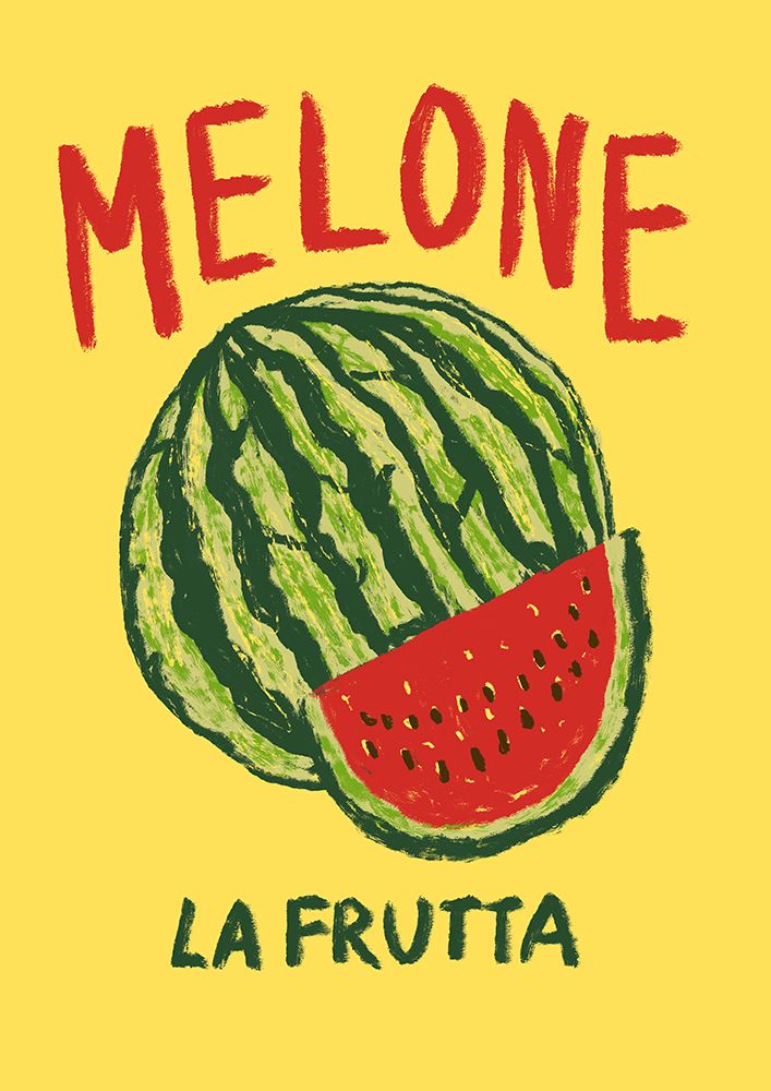 Melon art print by Studio Dolci for $57.95 CAD
