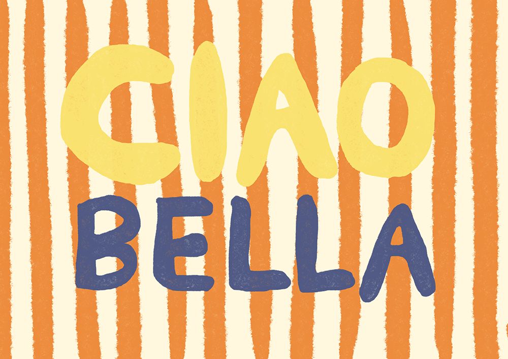Ciao Bella II art print by Studio Dolci for $57.95 CAD