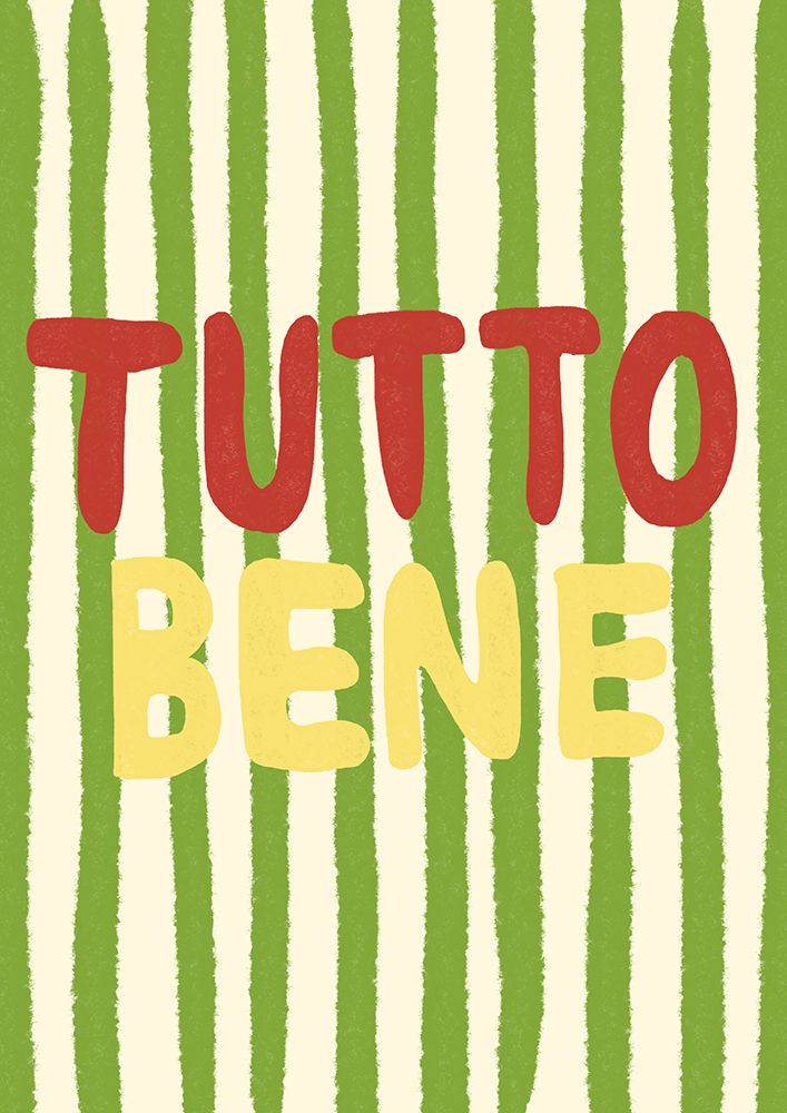 Tutto Bene art print by Studio Dolci for $57.95 CAD