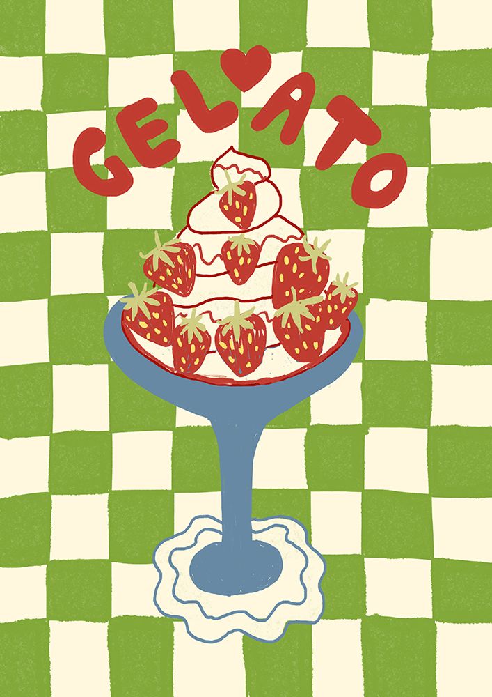 Gelato art print by Studio Dolci for $57.95 CAD